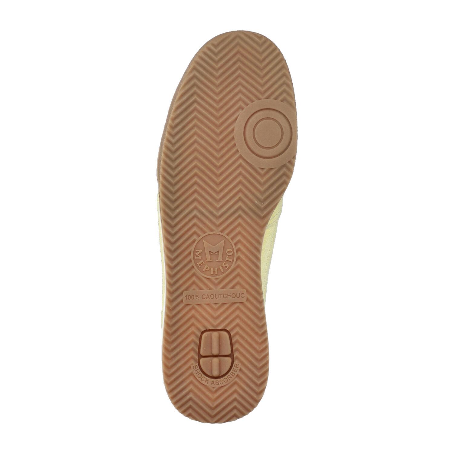 lacets femme modèle Wanessa Jaune - Mephisto